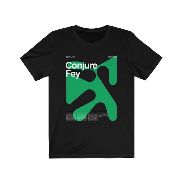 Conjure Fey T-Shirt | DND Gifts | Dungeons and Dragons | D&D | Dungeon Master