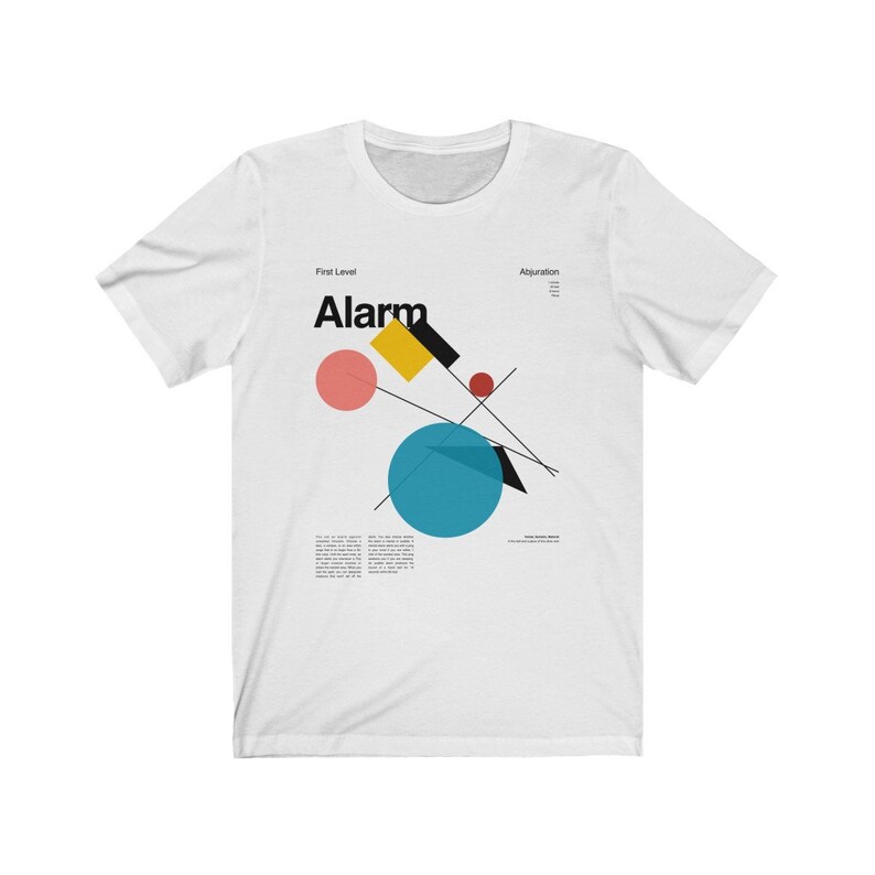 Alarm Spell T-shirt DND Gifts Dungeons and Dragons D&D - Etsy