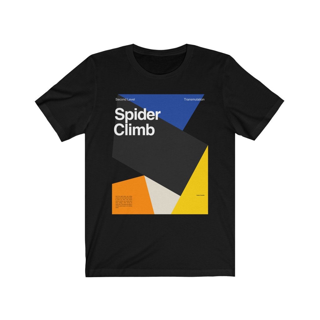 Spider Climb T-shirt DND Dungeons and Dragons - Etsy Israel