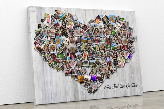 large personalised canvas