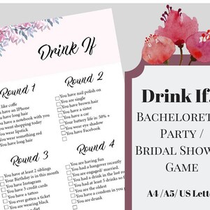 12 bachelorette party games printable bachelorette party etsy
