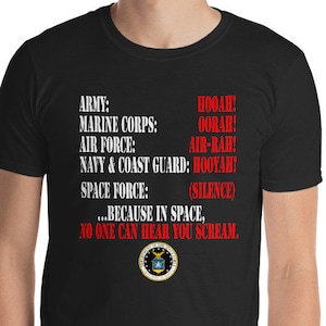 Space Force, U.S. Department Short-Sleeve Unisex T-Shirt