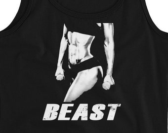 Beast Workout gym motivation Ladies' Tank