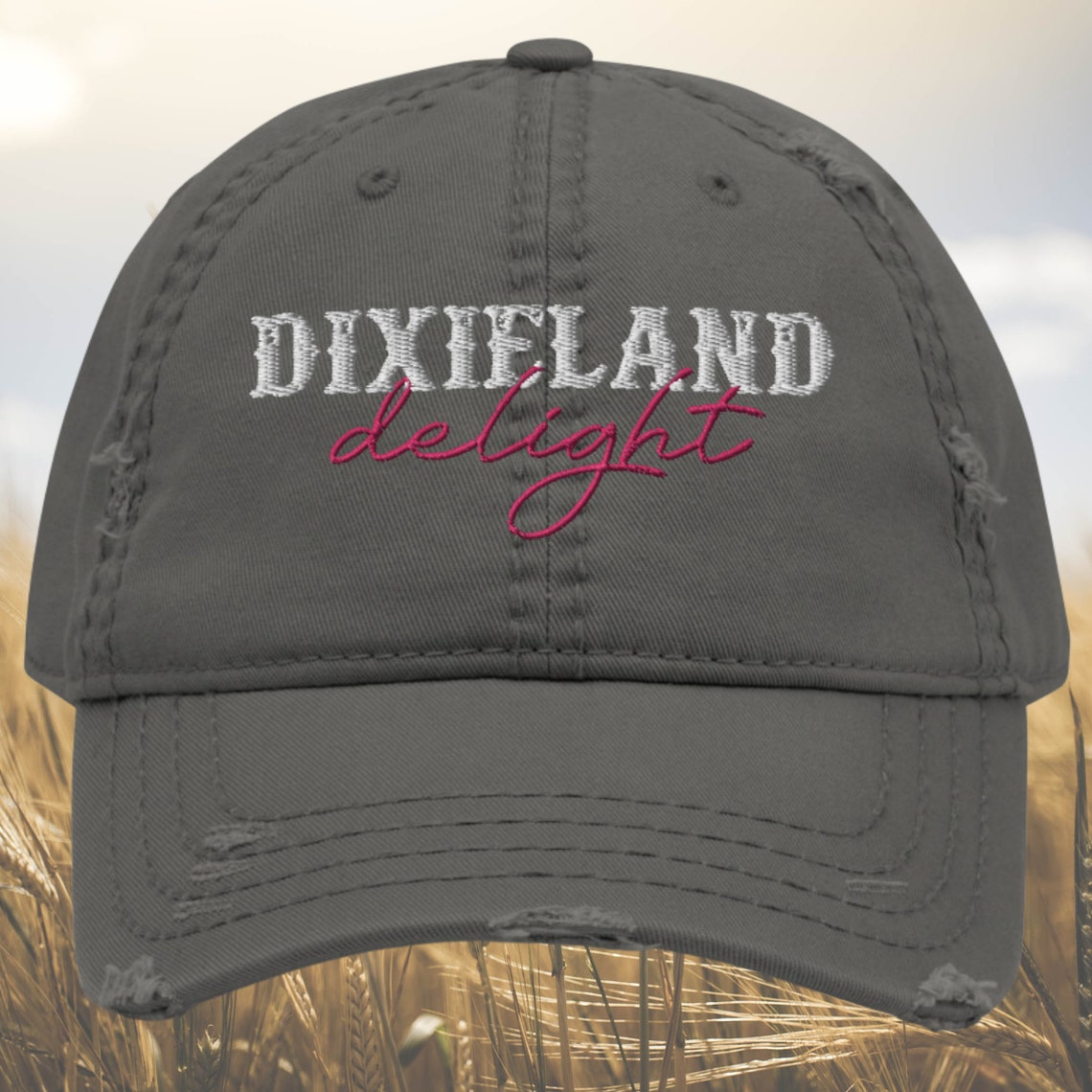 Dixieland Delight Baseball Cap Country Girl Hat Girlfriend Etsy