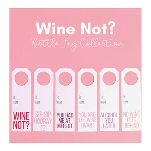 Étiquettes de bouteille de vin / Cadeau de vin, Cadeau d’amateur de vin, Étiquette de bouteille de vin