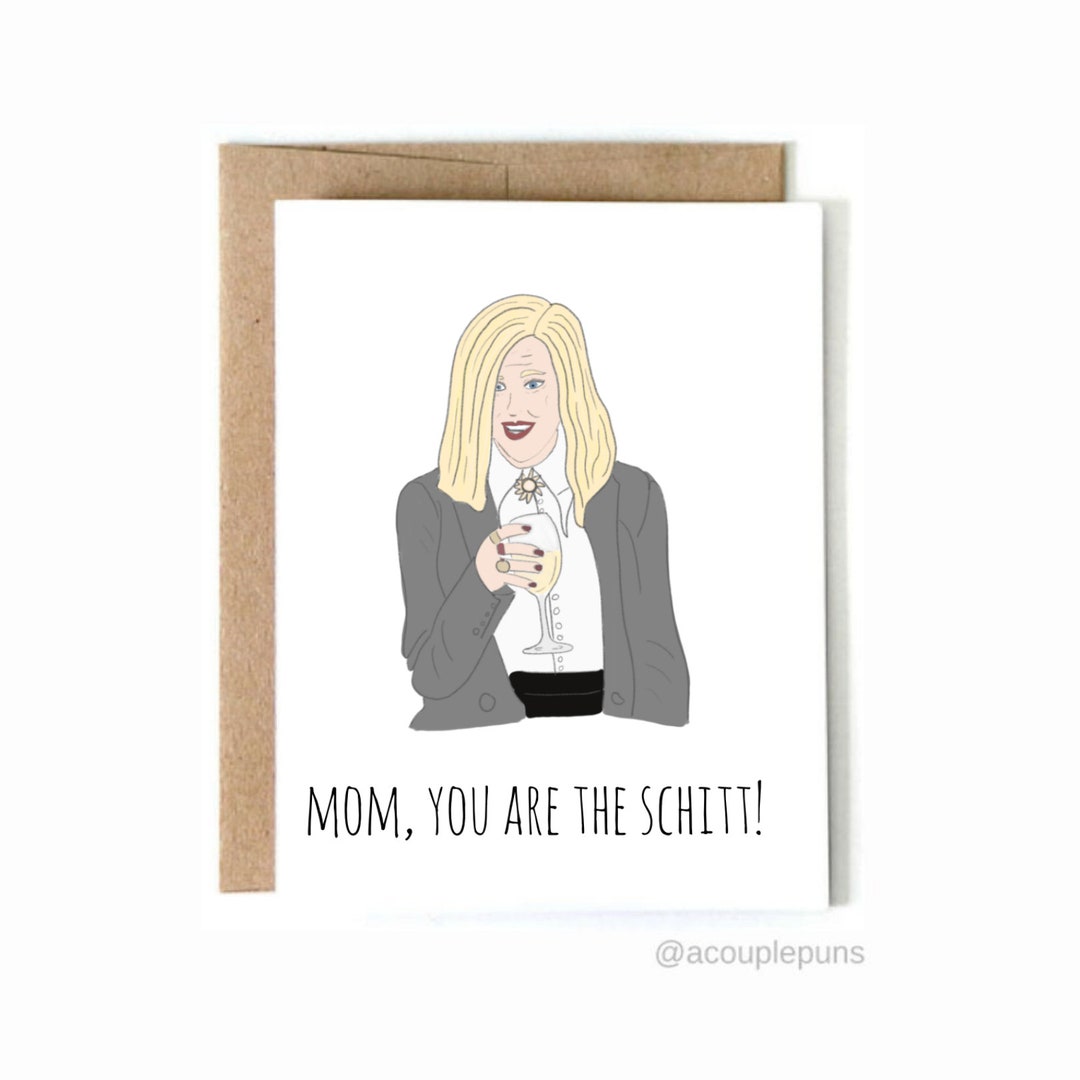 Schitts Creek Mother's Day Card Moira Mother's Day - Etsy
