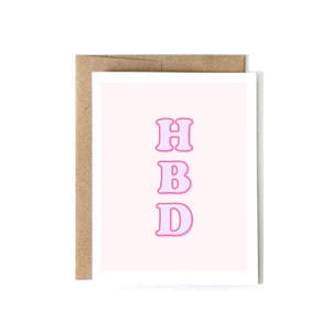 Carte HBD| carte d’anniversaire, carte d’anniversaire adulte, carte d’anniversaire amusante