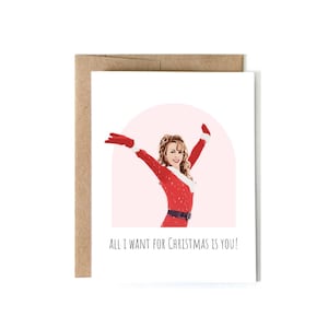 DOWNLOAD DIGITALE Biglietto di Natale di Mariah Carey / Biglietto All I Want For Christmas Is You, Biglietto di Natale