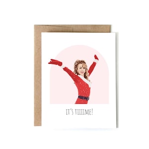 Mariah Carey It's Tiiiime Card / Tutto ciò che voglio per Natale sei tu Card, Its Time
