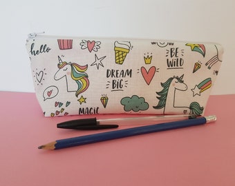 Unicorn Printed School Kit