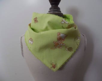 Bavoir bandana anti-bavouilles bébé 0/3mois