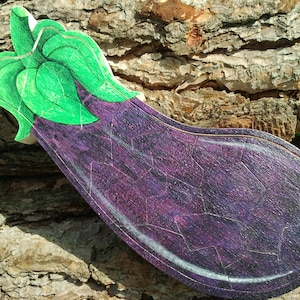 Jigsaw puzzle &quot;Eggplant&quot; wooden vegetable