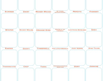 2026 WDW Wave A Pinboard Digital File