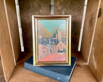 Vintage Brass Picture Frame Gold