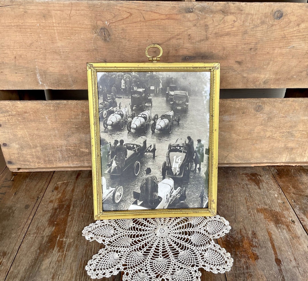 Antique Decorative Brass Picture Frame - Etsy