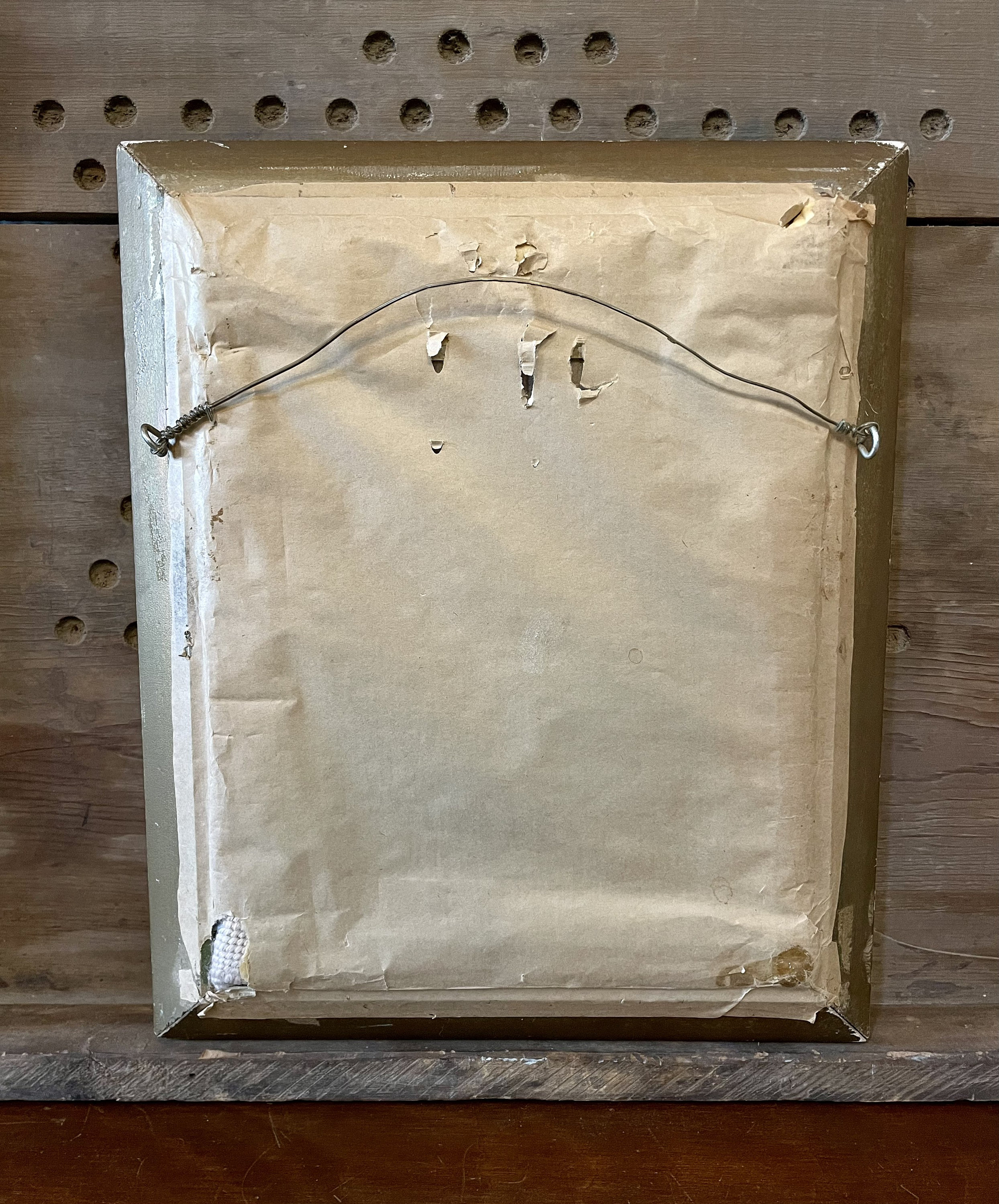 Framed Crewel Embroidery Floral Wall Art Antique Gold Frame Etsy