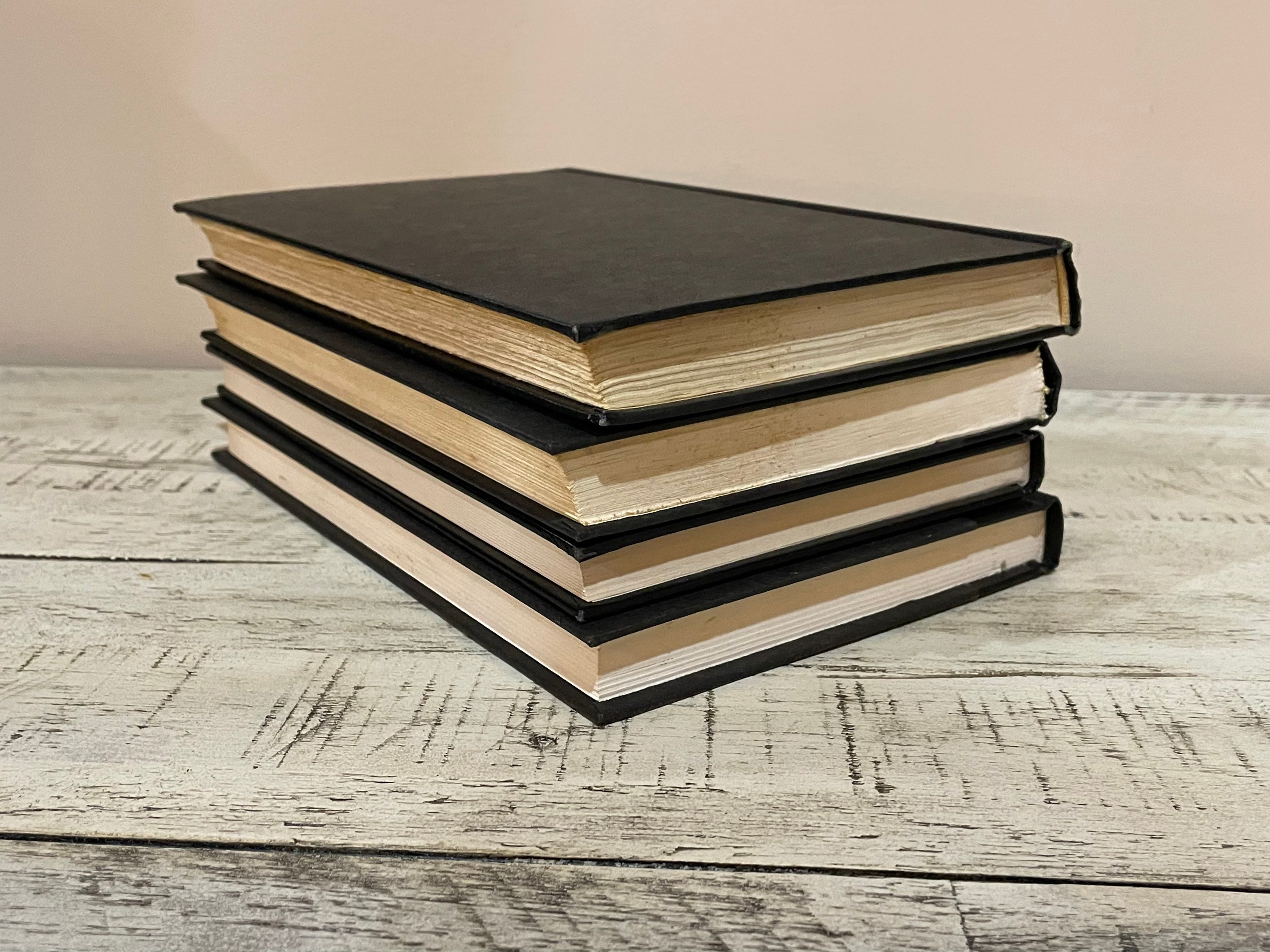 Vintage Decorative Book Set Black and Gold Phyllis A. Whitney Etsy