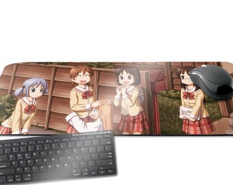 My Ordinary Life Nichijou Extended Gaming Mousepad