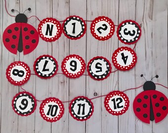 ladybug banner etsy