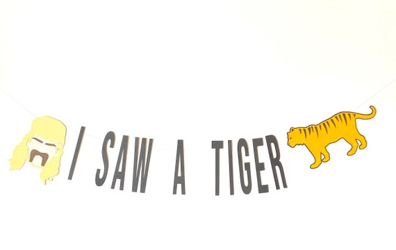 Tiger King, Joe Exotic, Quarantine Birthday, Quarantine Party, Carole Baskin, Unique Party, Husband Birthday, Netflix, Tiger Party, Free Joe Il_570xn
