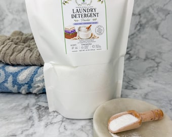 All-Natural Non-Toxic Laundry Detergent Powder | HE Safe Laundry Soap | Plant-Based Laundry Washing Powder | Boutique Laundry Soap