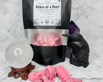 Pick Your Scent Halloween Coconut Wax Melts: Spooky Vegan Tarts, Haunted Fall Scents, Autumn Season Home Fragrance