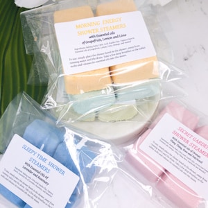 Variety Shower Steamers, Aromatherapy Eucalyptus Shower Melts, Citrus, Lavender Shower tablet, Baby, bridal shower favor, small party favor