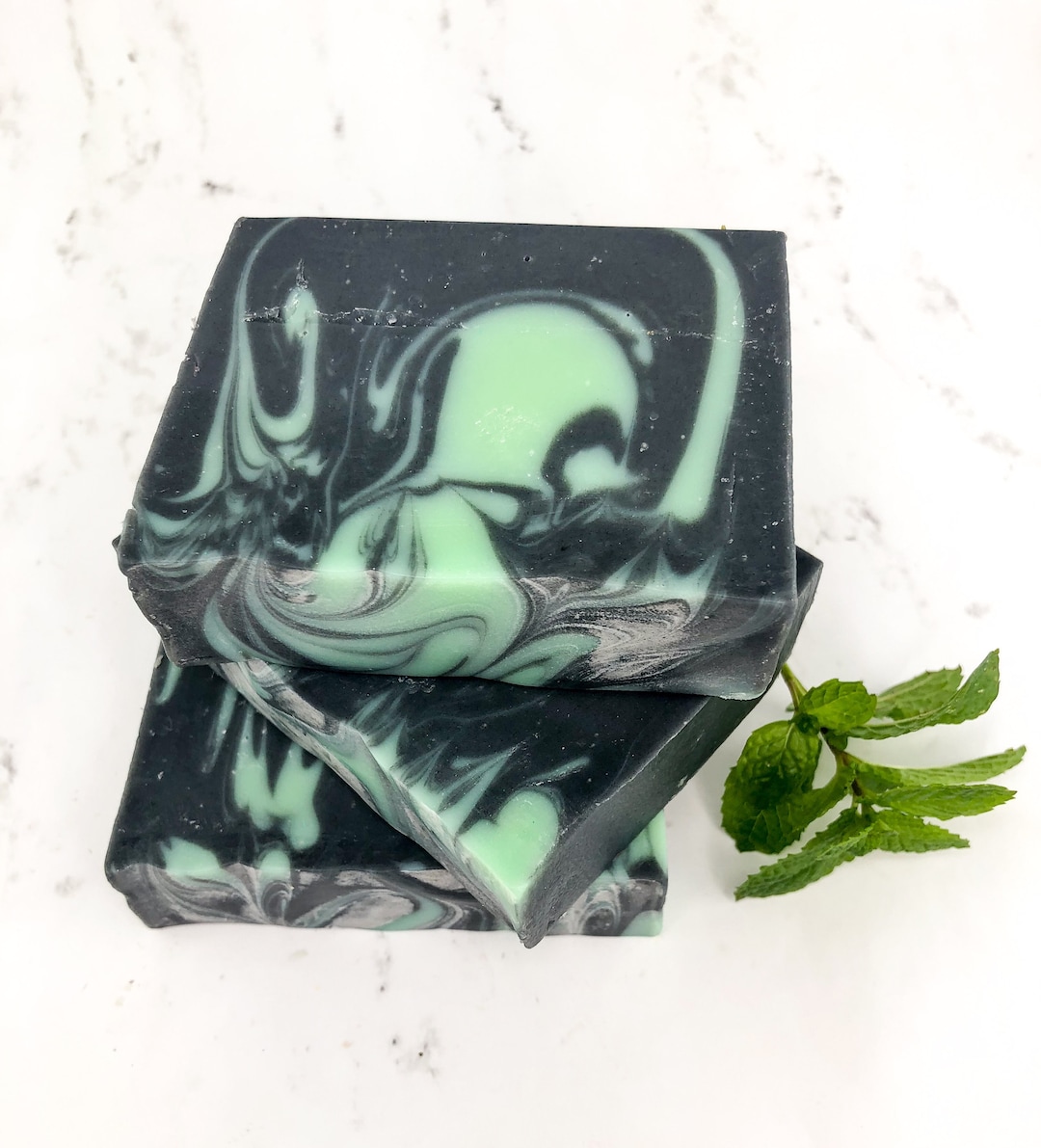 Activated Charcoal and Tea Tree Oil Natural Vegan Soap, Tea Tree