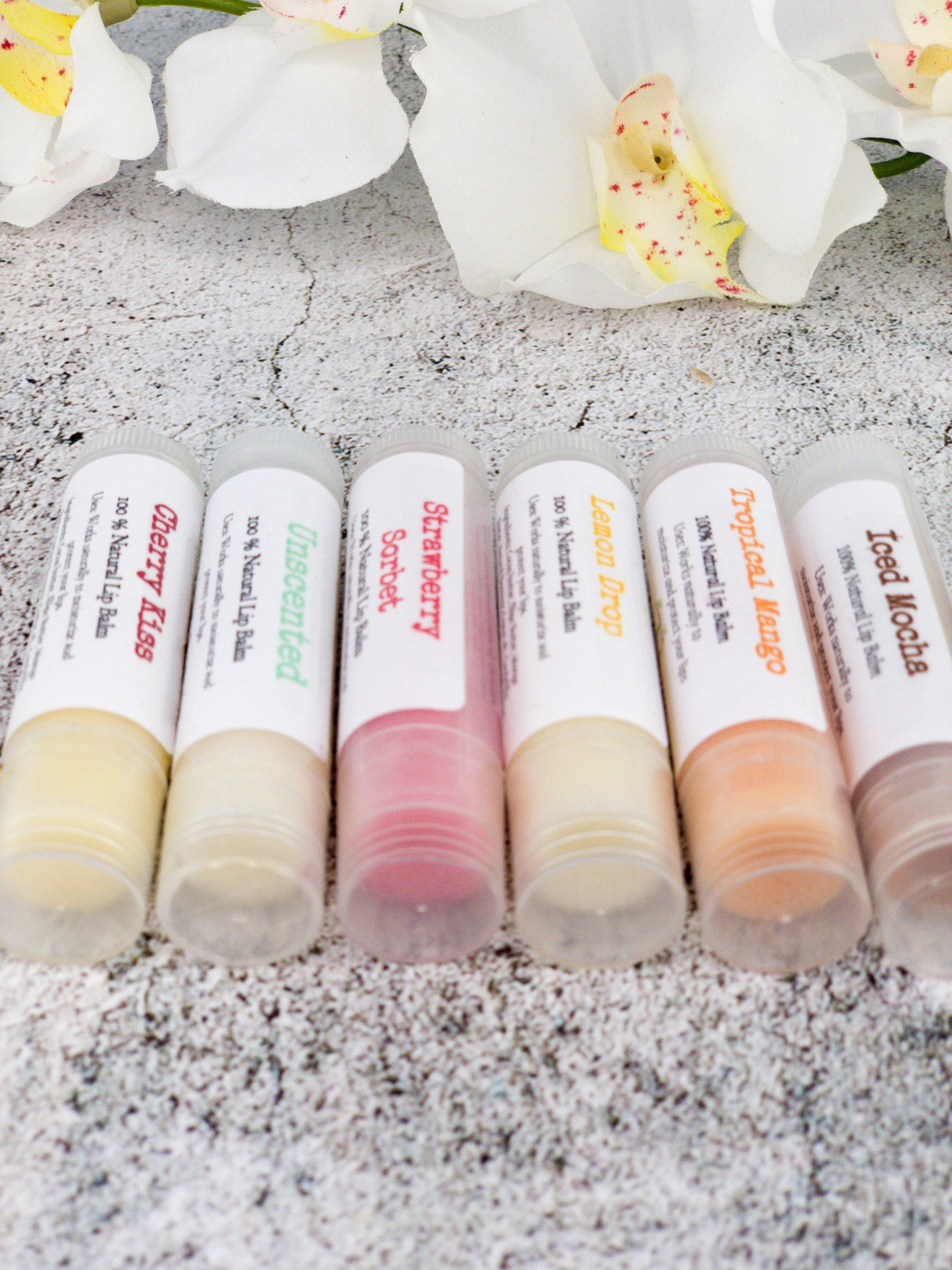 Bulk order Handcrafted Lip Balms with custom labels Wholesale Etsy