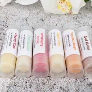 Bulk order Handcrafted Lip Balms with custom labels, Wholesale Lip Balm for party favors, Bees wax lip chapstick, bridal shower favors
