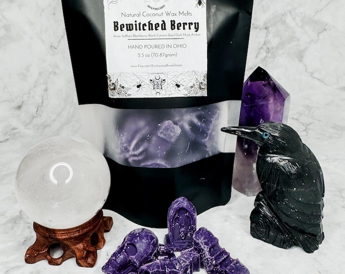 Pick Your Scent Halloween Coconut Wax Melts: Spooky Vegan Tarts, Haunted Fall Scents, Autumn Season Home Fragrance