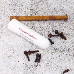 Inhalateur d&#39;aromathérapie pour la défense saisonnière - Mélange d&#39;huiles essentielles épicées, inhalateur de voyage naturel, retour à l&#39;école, cadeau bien-être