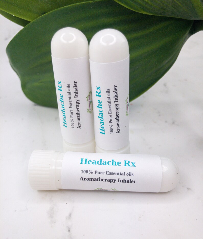 Aromatherapy Inhaler Headache Relief Migraine Essential Oil Etsy