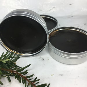 Pine Tar Salve with Shea butter-Calendula skin balm-Traditional Black drawing salve-Herbal healing salve-All Natural Handmade skin balm