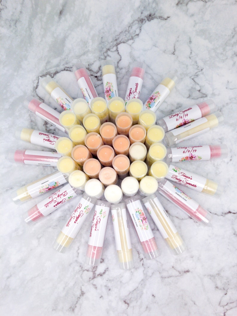 Bulk Order Handcrafted Lip Balms With Custom Labels Wholesale Etsy