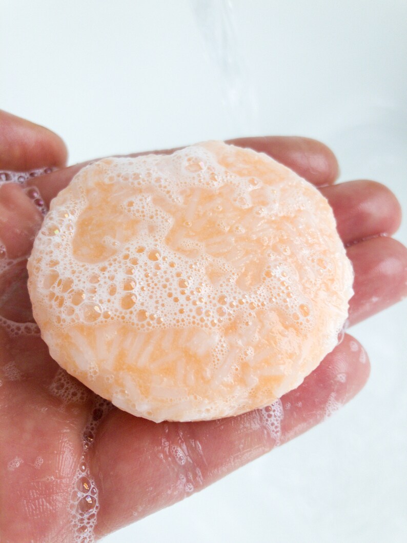 Solid Shampoo Bars with Mango butter Sulfate Free Protective Etsy