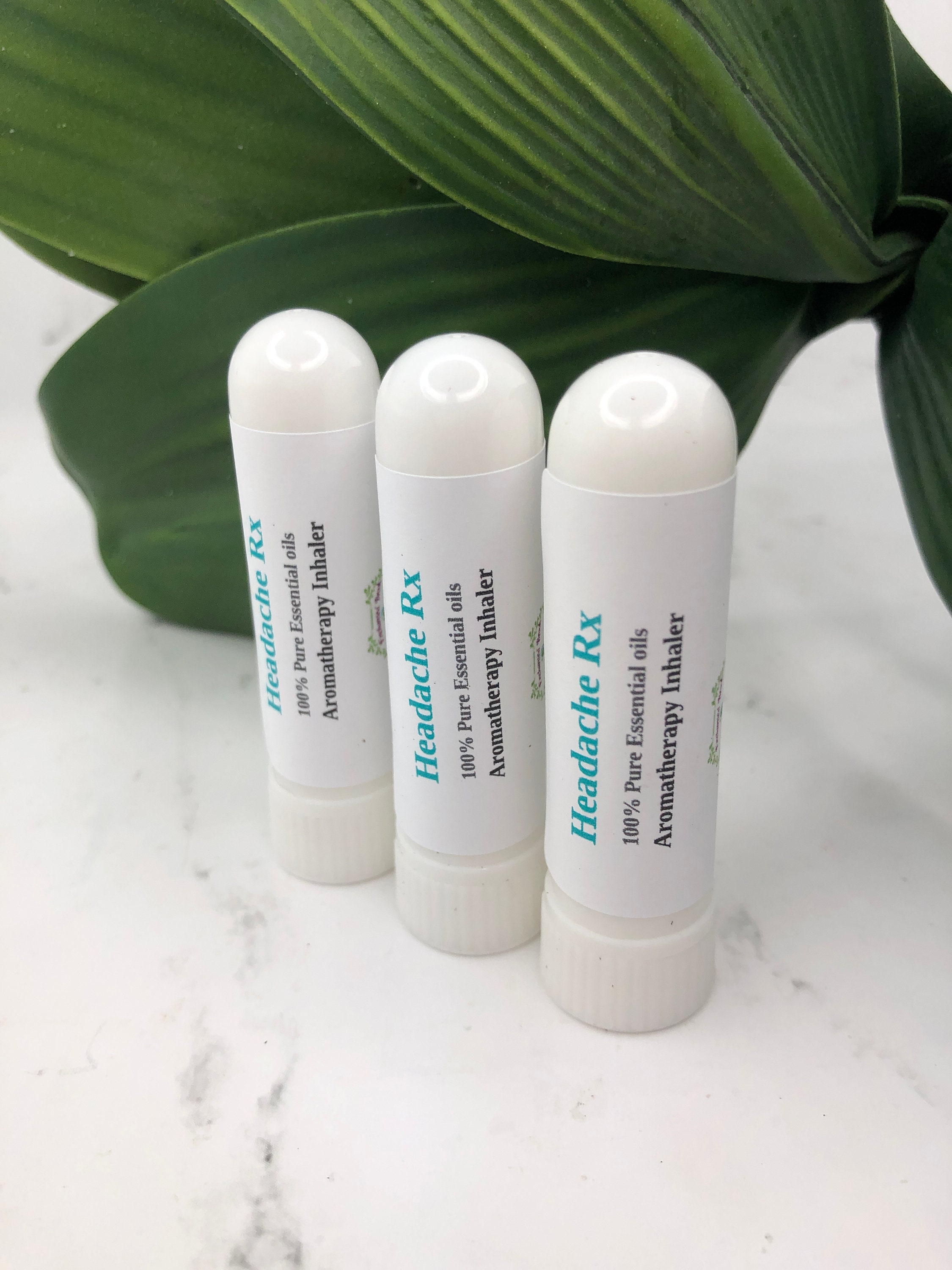 Aromatherapy Inhaler Headache Relief, Migraine Help Essential Oil