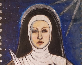 St. Catherine of Bologna Icon