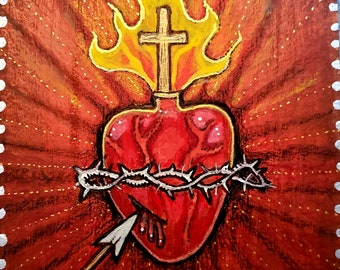 Sacred Heart Icon