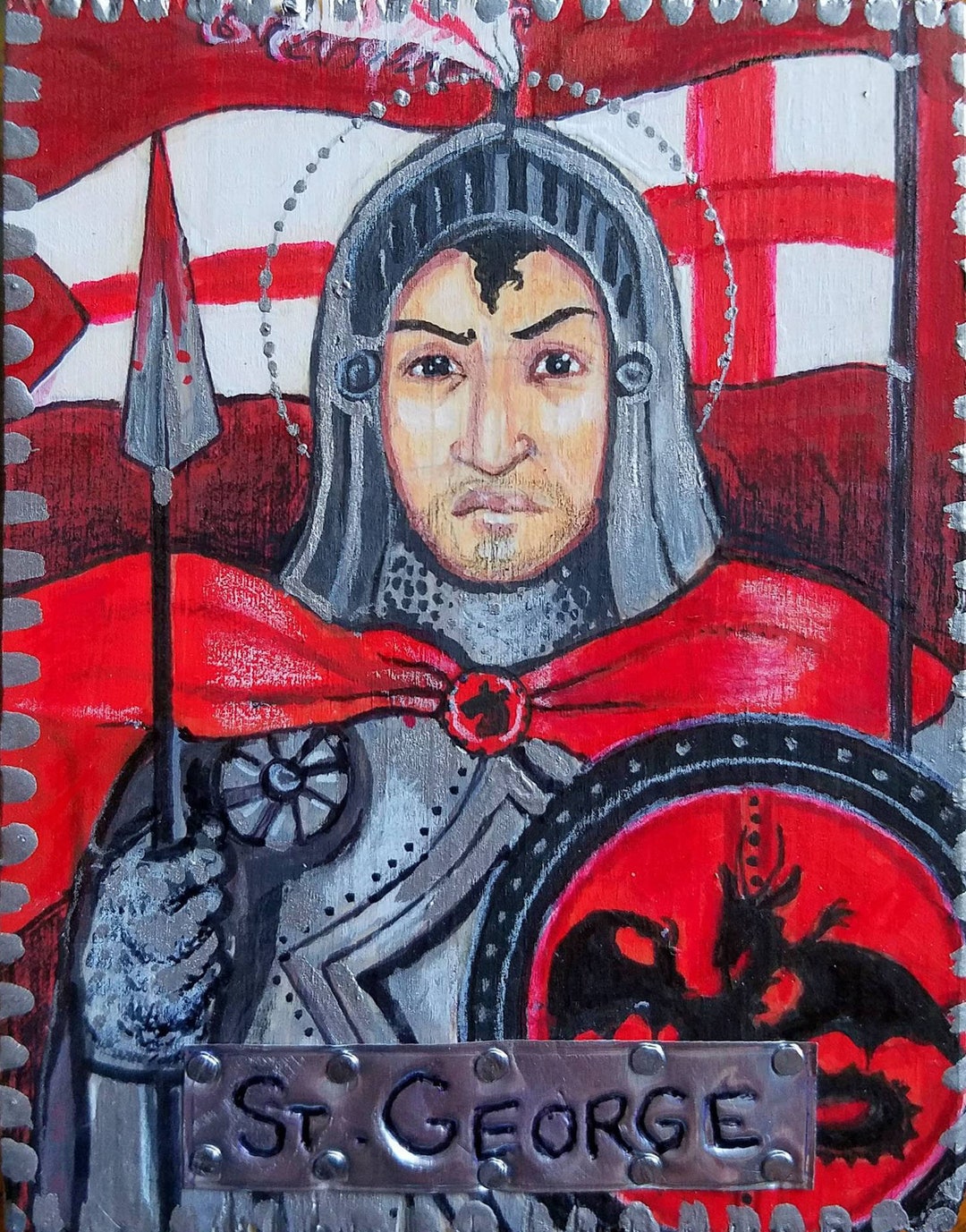 St. George Ico St. George Icon - Etsy