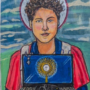 Saint Carlo Acutis Icon