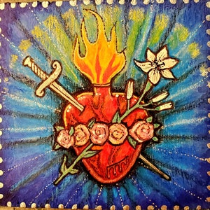 Immaculate Heart of Mary Icon