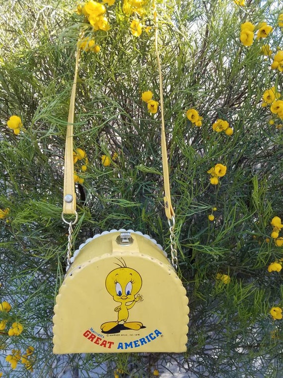 Rare Vintage Tweety Bird Little Purse - image 6