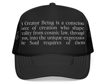 Foam Trucker Hat (Embroidery)
