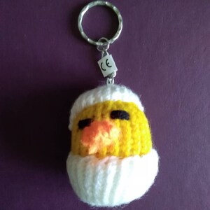 Knitted Liquorice Key rings, cake key rings, chick key ringsKnitted toys. image 9