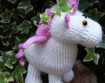 Pink and white unicorn, will be loved by all little ones.