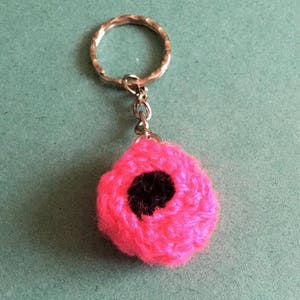 Knitted Liquorice Key rings, cake key rings, chick key ringsKnitted toys. image 5