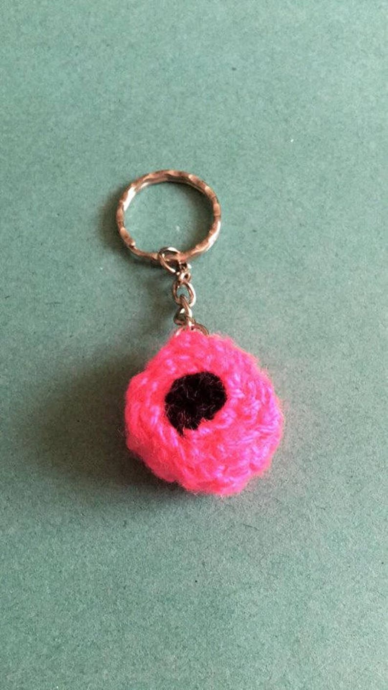 Knitted Liquorice Key rings, cake key rings, chick key ringsKnitted toys. image 5