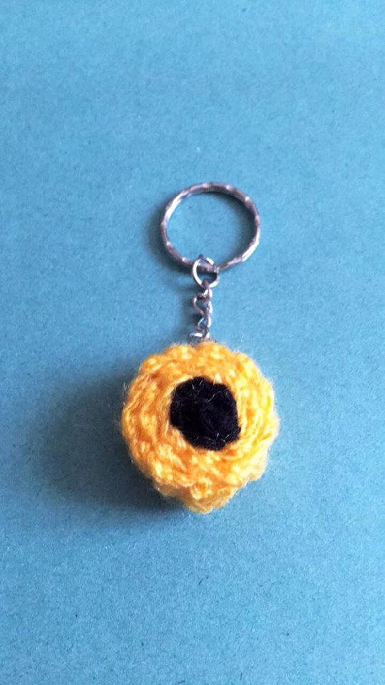 Knitted Liquorice Key rings, cake key rings, chick key ringsKnitted toys. image 7