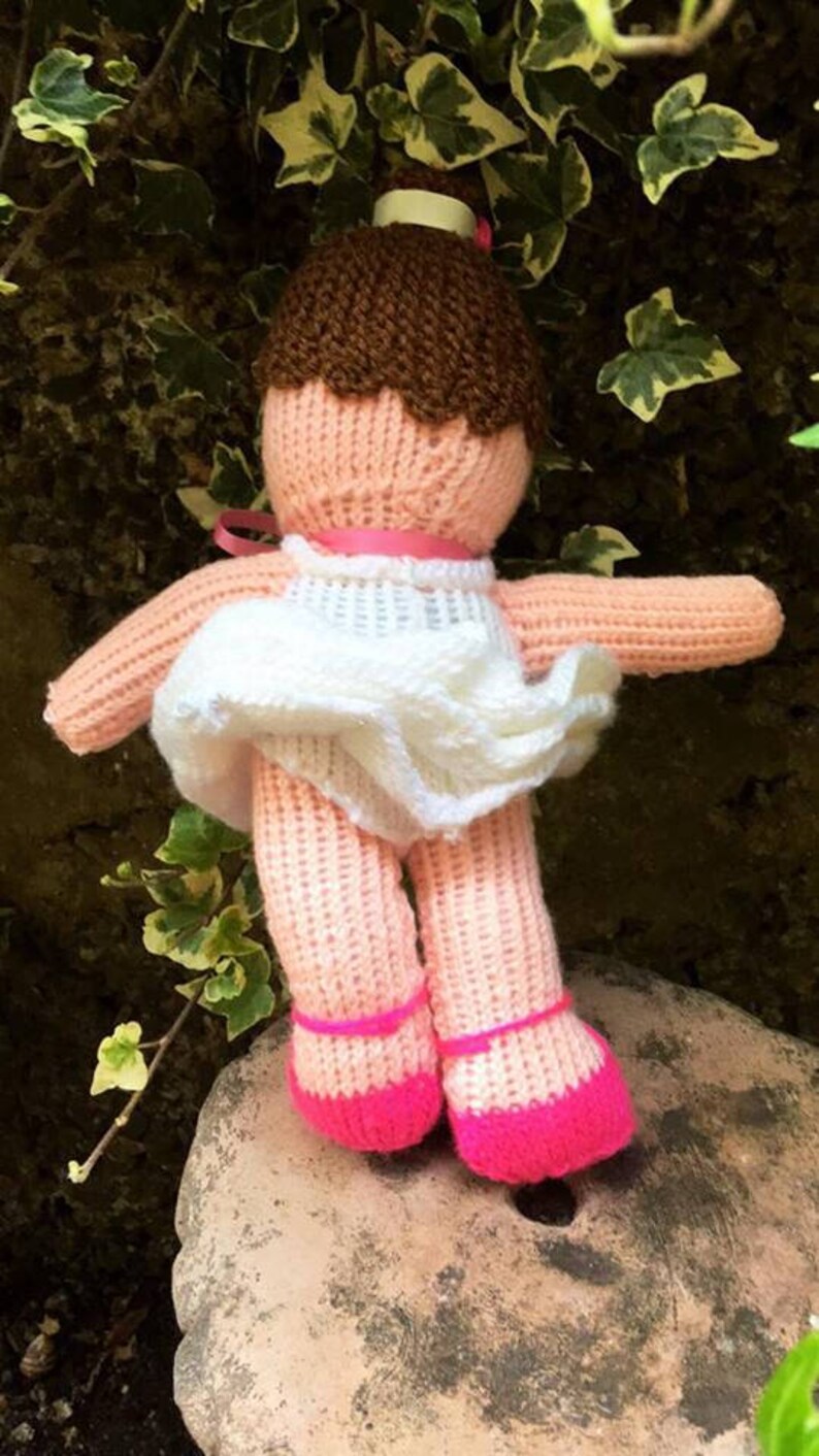 Knitted Ballerina, Knitted Toys, Jean Greenhowe Designs, Jean Greenhowe
